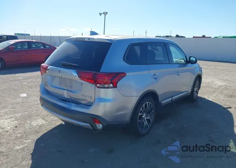 2017 Mitsubishi Outlander Se from USA, damaged, VIN JA4AD3A39HZ020591